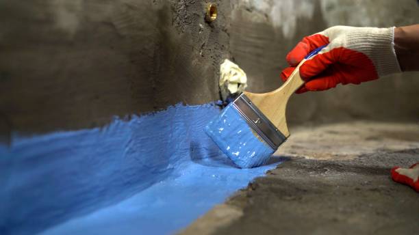 Commercial Wet Basement Repair project at a Cottage Grove, MN business property by SJ Waterproofing Pros